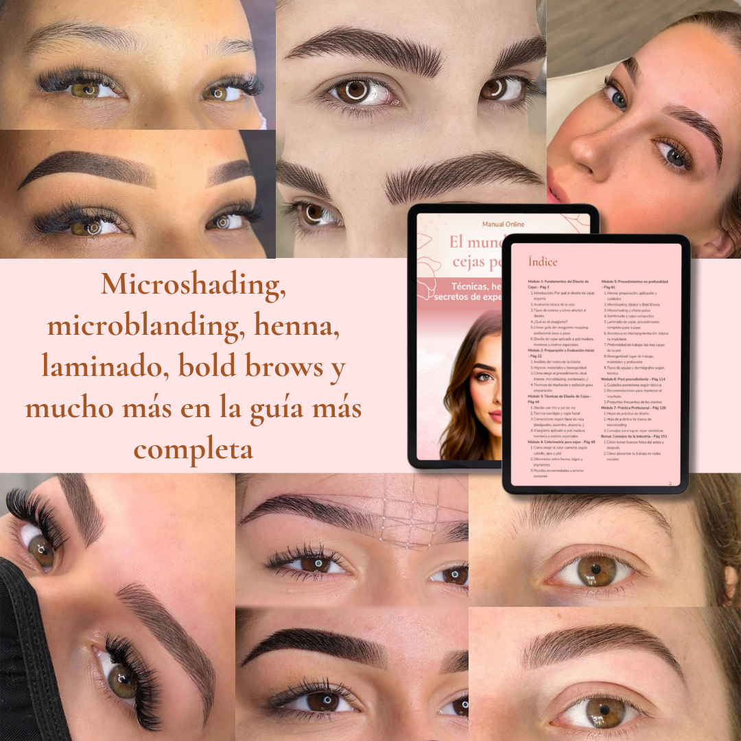 El mundo de las Cejas Perfectas: Técnicas, herramientas y secretos de expertos paso a paso